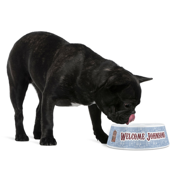 Housewarming Plastic Pet Bowls - Medium - LIFESTYLE