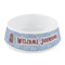 Housewarming Plastic Dog Bowl - Small (Personalized)