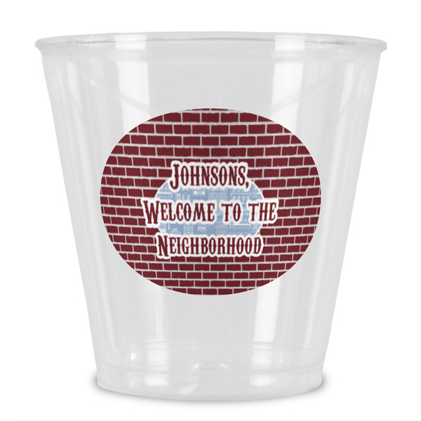 Custom Housewarming Plastic Shot Glass (Personalized)