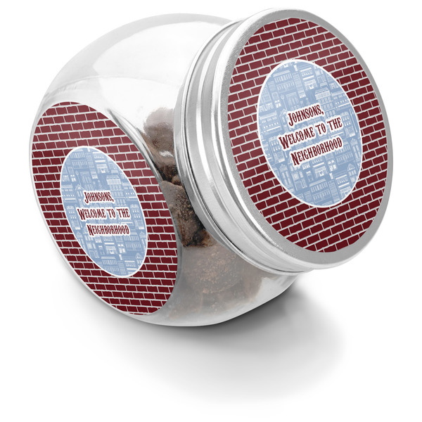 Custom Housewarming Puppy Treat Jar (Personalized)