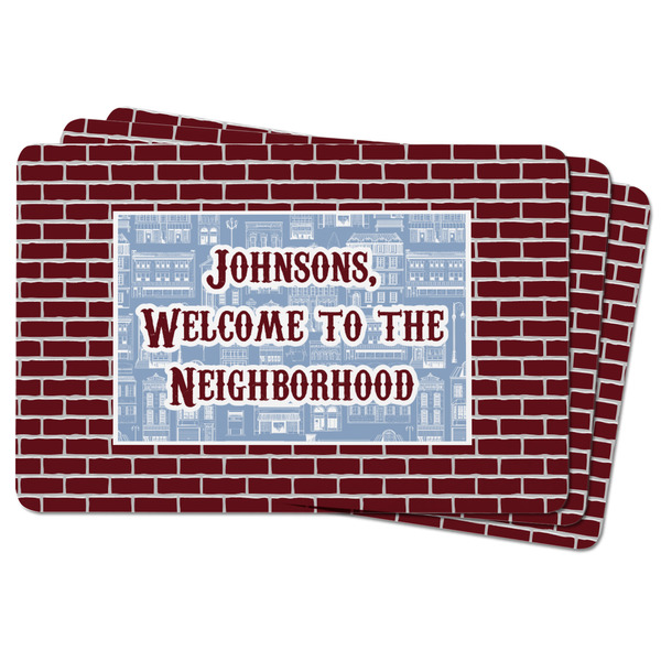 Housewarming Rectangular Fridge Magnet - THREE