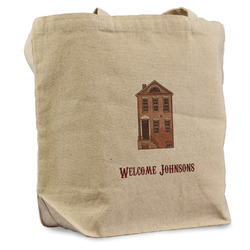 Housewarming Reusable Cotton Grocery Bag (Personalized)