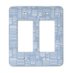 Housewarming Rocker Style Light Switch Cover - Two Switch