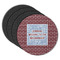 Housewarming Round Rubber Backed Coasters - Set of 4 (Personalized)