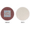 Housewarming Round Linen Placemats - APPROVAL (single sided)