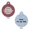 Housewarming Round Pet ID Tag - Large - Approval