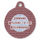 Housewarming Round Pet ID Tag - Large - Front