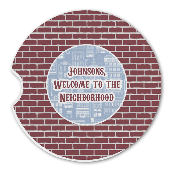 Housewarming Sandstone Car Coaster - Single