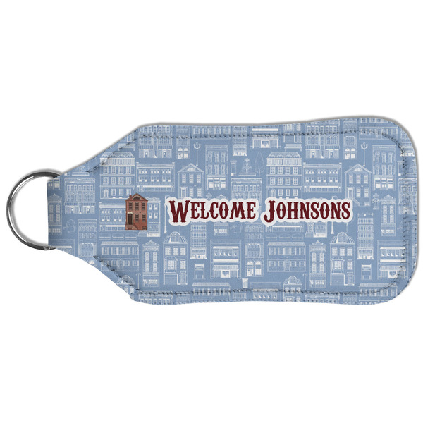 Housewarming Sanitizer Holder Keychain - Large (Back)