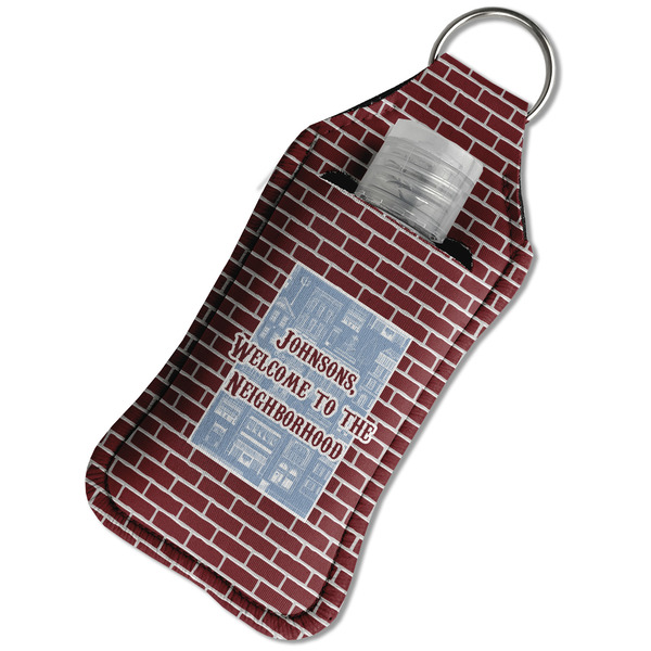 Housewarming Sanitizer Holder Keychain - Large in Case