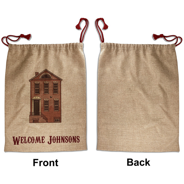 Housewarming Santa Bag - Approval - Front