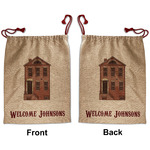 Housewarming Santa Sack - Front & Back (Personalized)