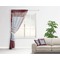 Housewarming Sheer Curtain With Window and Rod - in Room Matching Pillow