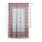 Housewarming Sheer Curtain With Window and Rod