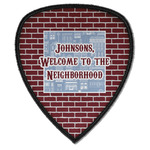 Housewarming Iron on Shield Patch A w/ Name or Text