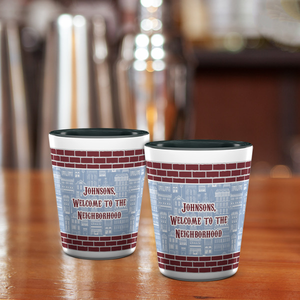 Housewarming Shot Glass - Two Tone - LIFESTYLE