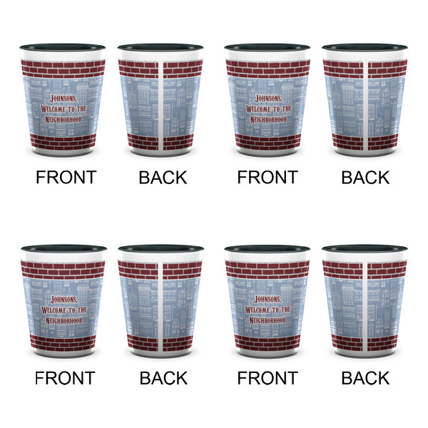 Housewarming Shot Glassess - Two Tone - Set of 4 - APPROVAL