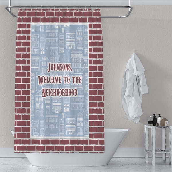 Housewarming Shower Curtain Lifestyle