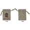 Housewarming Small Burlap Gift Bag - Front Approval