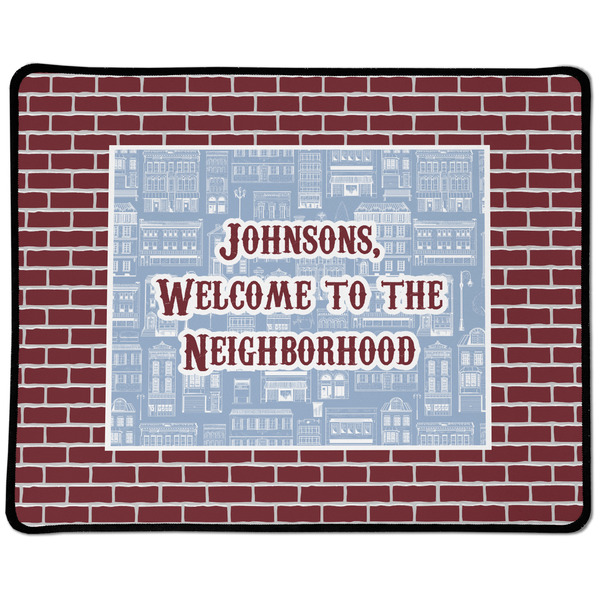 Custom Housewarming Large Gaming Mouse Pad - 12.5" x 10" (Personalized)