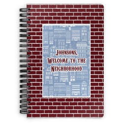 Housewarming Spiral Notebook - 7x10 w/ Name or Text