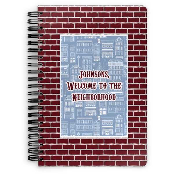 Custom Housewarming Spiral Notebook (Personalized)