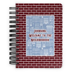 Housewarming Spiral Notebook - 5x7 w/ Name or Text