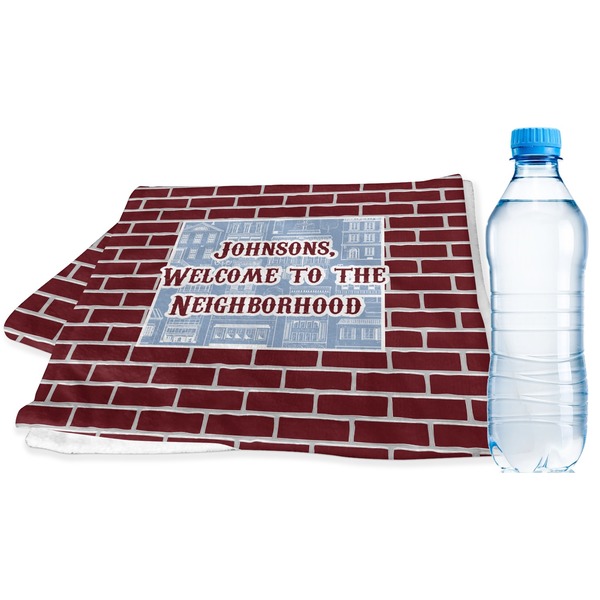 Custom Housewarming Sports & Fitness Towel (Personalized)