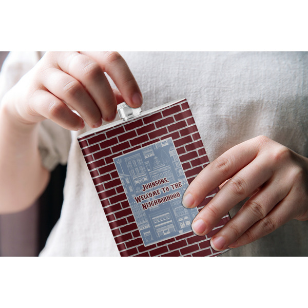 Housewarming Stainless Steel Flask - LIFESTYLE 1