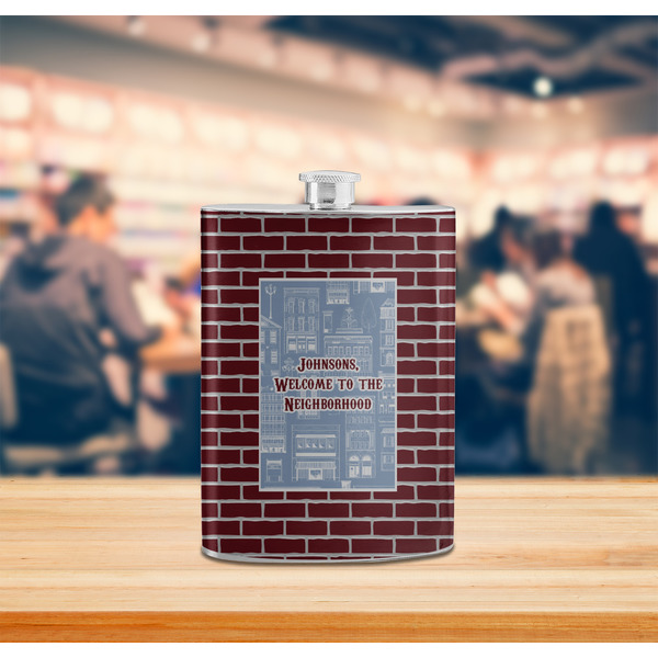 Housewarming Stainless Steel Flask - LIFESTYLE 2