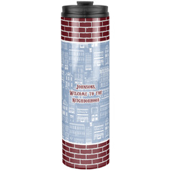 Housewarming Stainless Steel Skinny Tumbler - 20 oz (Personalized)