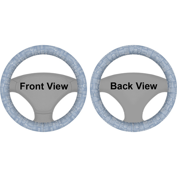 Housewarming Steering Wheel Cover- Front and Back