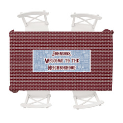 Housewarming Tablecloth - 58"x102" (Personalized)