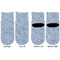 Housewarming Toddler Ankle Socks - Double Pair - Front and Back - Apvl