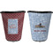 Housewarming Trash Can Black - Front and Back - Apvl