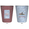 Housewarming Trash Can White - Front and Back - Apvl