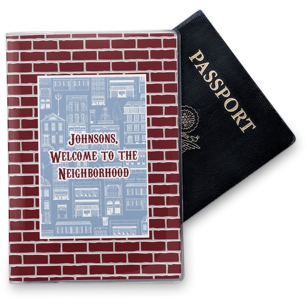 Custom Housewarming Vinyl Passport Holder (Personalized)
