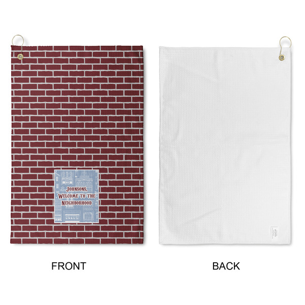 Housewarming Waffle Weave Golf Towel - Approval