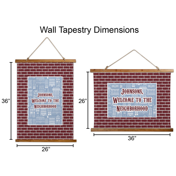 Housewarming Wall Hanging Tapestries - Parent/Sizing