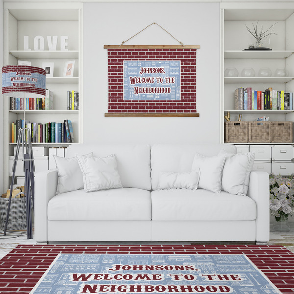 Housewarming Wall Hanging Tapestry - IN CONTEXT