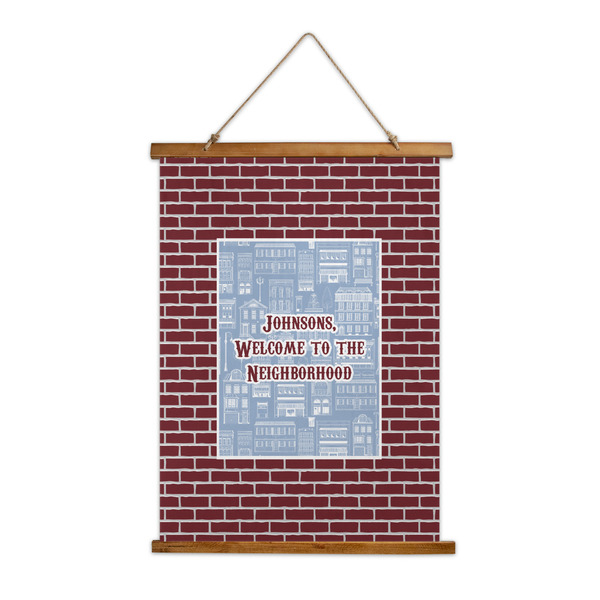 Custom Housewarming Wall Hanging Tapestry - Tall (Personalized)