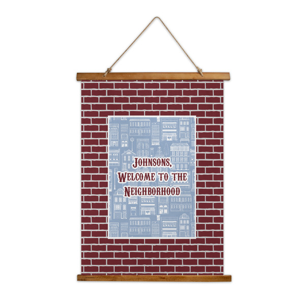 Custom Housewarming Wall Hanging Tapestry - Tall (Personalized)