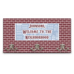 Housewarming Wall Mounted Coat Rack (Personalized)