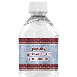 Housewarming Water Bottle Labels - Custom Sized (Personalized)
