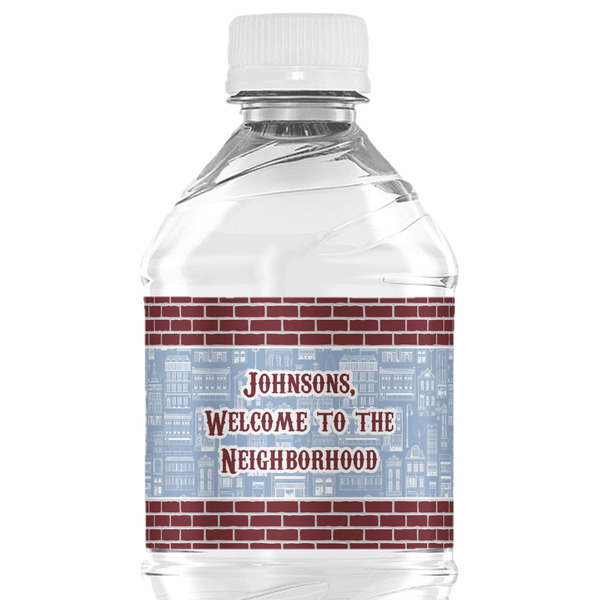 Custom Housewarming Water Bottle Labels - Custom Sized (Personalized)
