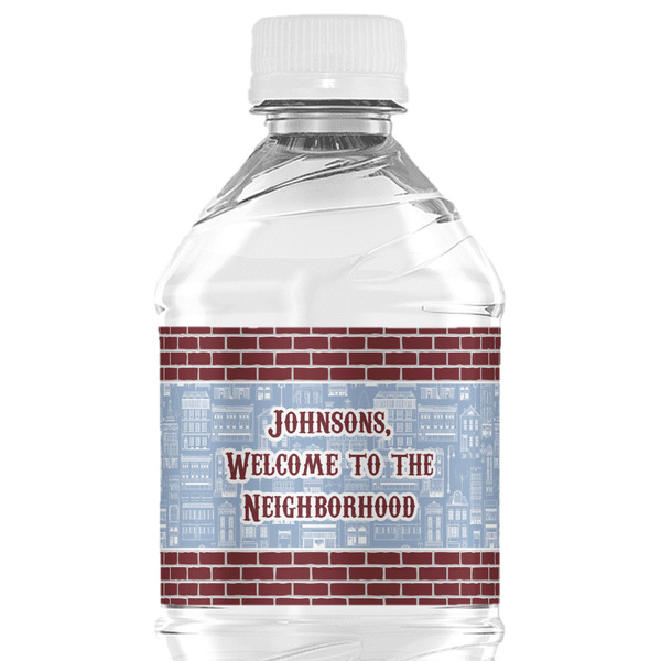 Custom Housewarming Water Bottle Labels - Custom Sized (Personalized)