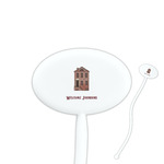 Housewarming Oval Plastic Stir Sticks (Personalized)