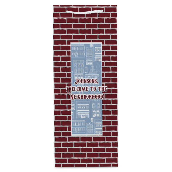 Housewarming Wine Gift Bag - Gloss - Front