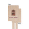Housewarming Wooden 6.25" Stir Stick - Rectangular - Single - Front & Back