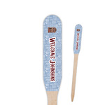 Housewarming Paddle Wooden Food Picks - Double Sided (Personalized)